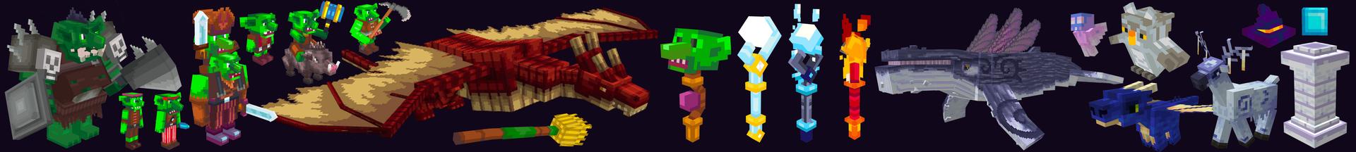 Panorama of the Minecraft Bedrock Marketplace product Magic Expansion created by Mine-North.
