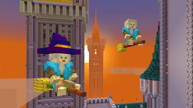 Screenshot of the Minecraft Bedrock Marketplace product Magic Expansion created by Mine-North.