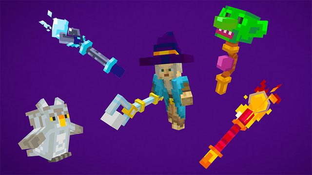 Screenshot of the Minecraft Bedrock Marketplace product Magic Expansion created by Mine-North.