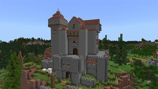Screenshot of the Minecraft Bedrock Marketplace product Medieval Castle created by Mine-North.