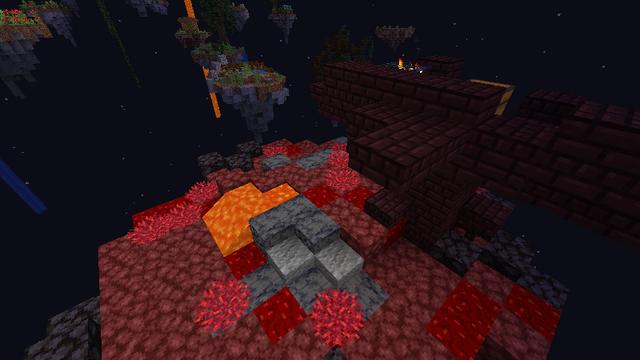 Screenshot of the Minecraft Bedrock Marketplace product Mega Skyblock created by Mine-North.