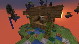 Screenshot of the Minecraft Bedrock Marketplace product Mega Skyblock created by Mine-North.