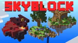 Thumbnail of the Minecraft Bedrock Marketplace product Mega Skyblock created by Mine-North.