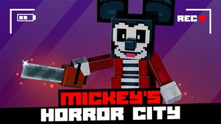 Thumbnail of the Minecraft Bedrock Marketplace product Mickey's Horror City created by Mine-North.