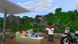 Screenshot of the Minecraft Bedrock Marketplace product Millionaire Island created by Mine-North.