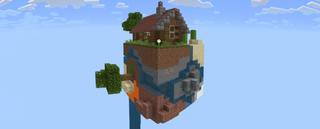 Panorama of the Minecraft Bedrock Marketplace product Mini World created by Mine-North.