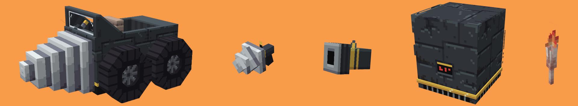 Panorama of the Minecraft Bedrock Marketplace product Mining created by Mine-North.