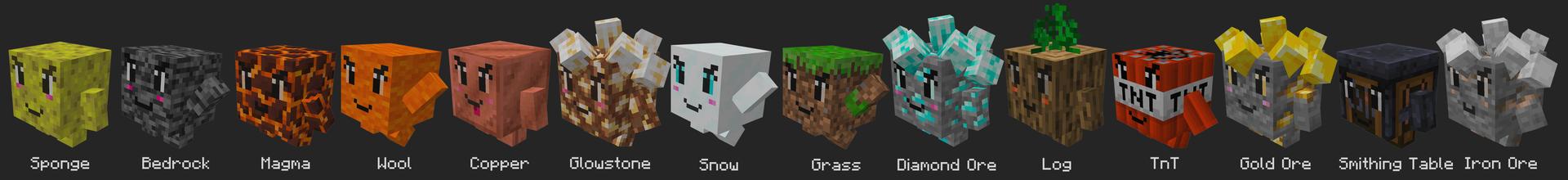 Panorama of the Minecraft Bedrock Marketplace product Mob Blocks created by Mine-North.