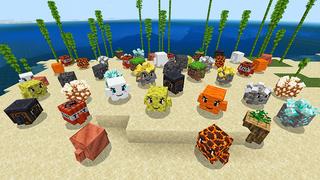 Screenshot of the Minecraft Bedrock Marketplace product Mob Blocks created by Mine-North.