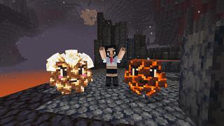 Screenshot of the Minecraft Bedrock Marketplace product Mob Blocks created by Mine-North.