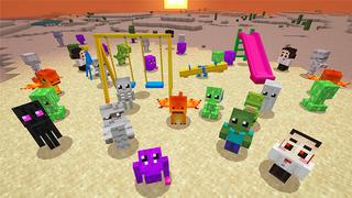 Screenshot of the Minecraft Bedrock Marketplace product Mob Pets created by Mine-North.