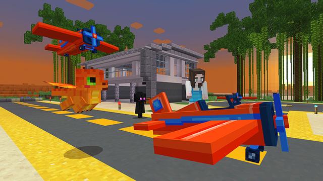 Screenshot of the Minecraft Bedrock Marketplace product Mob Pets created by Mine-North.