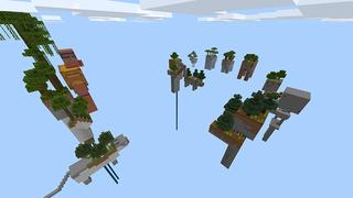 Screenshot of the Minecraft Bedrock Marketplace product Mob Skyblock created by Mine-North.