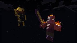 Screenshot of the Minecraft Bedrock Marketplace product Mob Skyblock created by Mine-North.