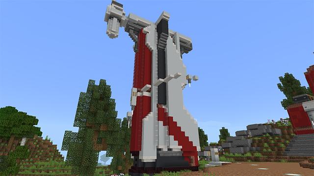 Screenshot of the Minecraft Bedrock Marketplace product Modern Base created by Mine-North.