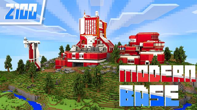 Thumbnail of the Minecraft Bedrock Marketplace product Modern Base created by Mine-North.