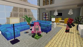 Screenshot of the Minecraft Bedrock Marketplace product Modern Furniture created by Mine-North.