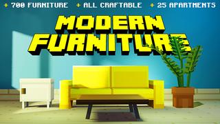 Thumbnail of the Minecraft Bedrock Marketplace product Modern Furniture created by Mine-North.