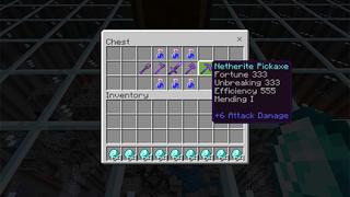 Screenshot of the Minecraft Bedrock Marketplace product Modern X-ray created by Mine-North.