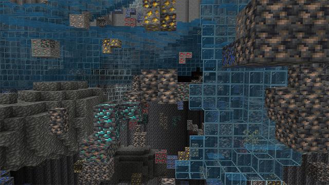 Screenshot of the Minecraft Bedrock Marketplace product Modern X-ray created by Mine-North.