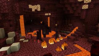 Screenshot of the Minecraft Bedrock Marketplace product Monster Cave created by Mine-North.