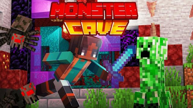 Thumbnail of the Minecraft Bedrock Marketplace product Monster Cave created by Mine-North.