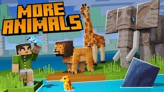 Thumbnail of the Minecraft Bedrock Marketplace product More Animals created by Mine-North.