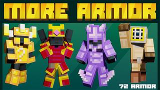 Thumbnail of the Minecraft Bedrock Marketplace product More Armor created by Mine-North.