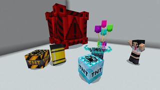 Screenshot of the Minecraft Bedrock Marketplace product Plus de TNT created by Mine-North.