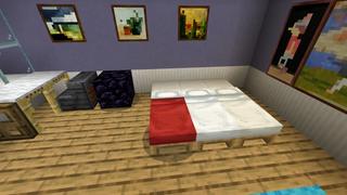 Screenshot of the Minecraft Bedrock Marketplace product Morph Into Blocks created by Mine-North.