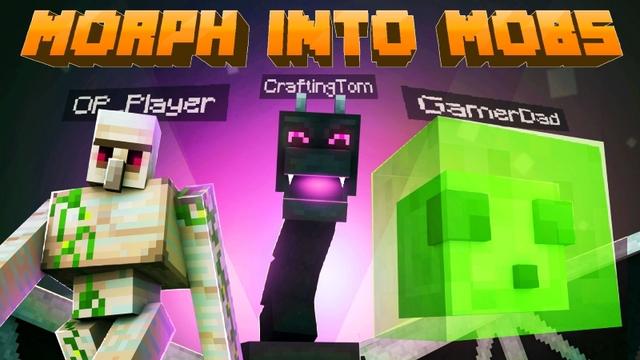 Thumbnail of the Minecraft Bedrock Marketplace product Morph Into Mobs created by Mine-North.