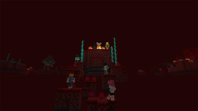 Screenshot of the Minecraft Bedrock Marketplace product Next Level Skyblock created by Mine-North.