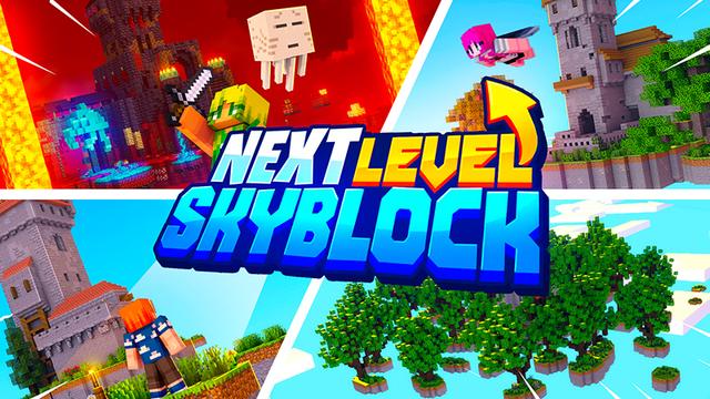 Thumbnail of the Minecraft Bedrock Marketplace product Next Level Skyblock created by Mine-North.