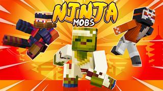 Thumbnail of the Minecraft Bedrock Marketplace product Ninja Mobs created by Mine-North.
