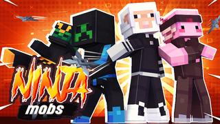 Thumbnail of the Minecraft Bedrock Marketplace product Ninjas Mobs created by Mine-North.