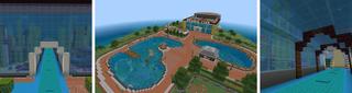 Panorama of the Minecraft Bedrock Marketplace product Ocean Life created by Mine-North.