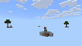 Screenshot of the Minecraft Bedrock Marketplace product One Block Multiplayer created by Mine-North.