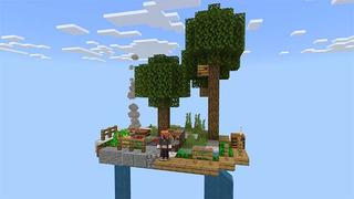 Screenshot of the Minecraft Bedrock Marketplace product One Block Multiplayer created by Mine-North.