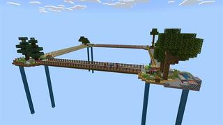 Screenshot of the Minecraft Bedrock Marketplace product One Block Multiplayer created by Mine-North.