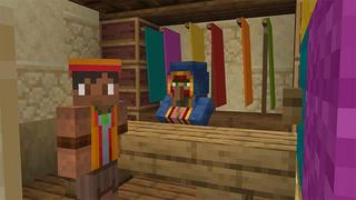 Screenshot of the Minecraft Bedrock Marketplace product One Block Red Desert created by Mine-North.