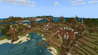 Screenshot of the Minecraft Bedrock Marketplace product Orc City created by Mine-North.