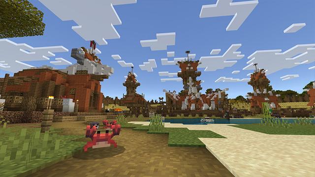 Screenshot of the Minecraft Bedrock Marketplace product Orc City created by Mine-North.