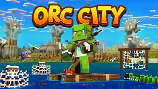 Thumbnail of the Minecraft Bedrock Marketplace product Orc City created by Mine-North.