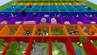 Screenshot of the Minecraft Bedrock Marketplace product Parkour Grid created by Mine-North.