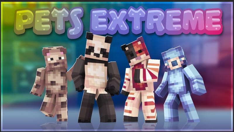 Pets Extreme by Mine-North | CHUNK - Minecraft Bedrock Marketplace Explorer