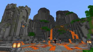 Screenshot of the Minecraft Bedrock Marketplace product Plane Crash Hardcore created by Mine-North.