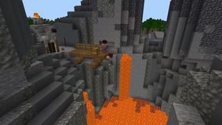 Screenshot of the Minecraft Bedrock Marketplace product Plane Crash Hardcore created by Mine-North.