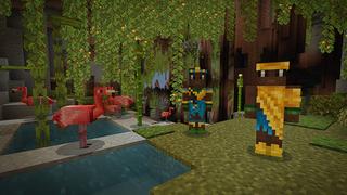 Screenshot of the Minecraft Bedrock Marketplace product Plane Crash created by Mine-North.