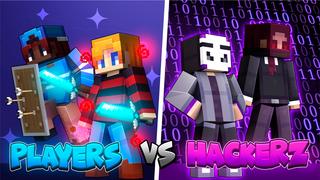 Thumbnail of the Minecraft Bedrock Marketplace product Players Vs Hackerz created by Mine-North.