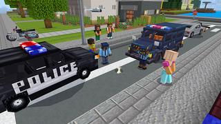 Screenshot of the Minecraft Bedrock Marketplace product Police created by Mine-North.